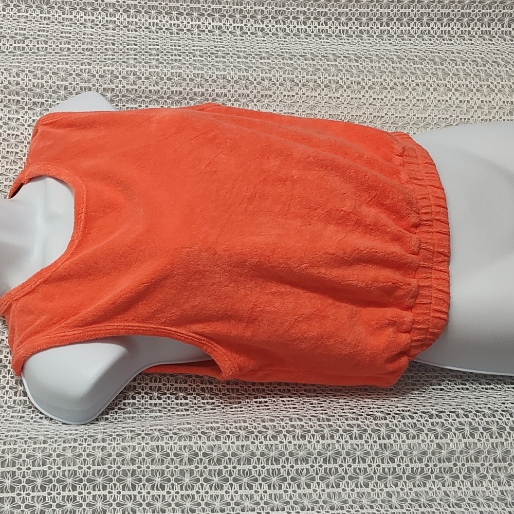 Monrow Vibrant Orange Tank Top